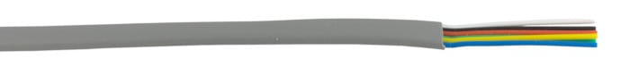 FCC68 6 Way Grey Flat Modular Cable
