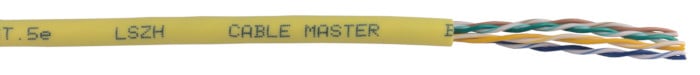 Category 5e UTP Unshielded stranded patch cable with LSZH sheath