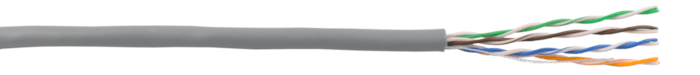 Category 5e UTP Unshielded solid fixed installation cable