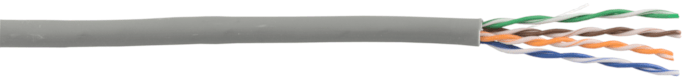 Category 5e UTP Unshielded solid fixed installation LSZH cable