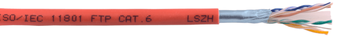 Category 6 FTP foil shielded stranded patch cable