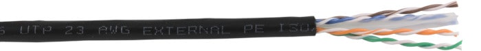 Category 6 UTP Unshielded external fixed installation network cable