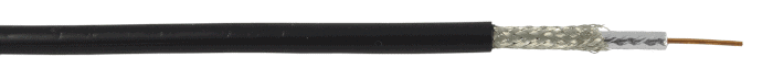 Low loss L195 coaxial cable