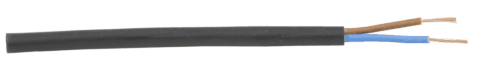 2 core 2182Y mains flexible cable live and neutral