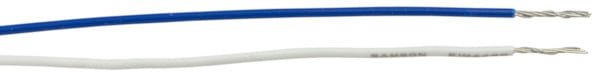 A pair of UL1061 rated equipment wires